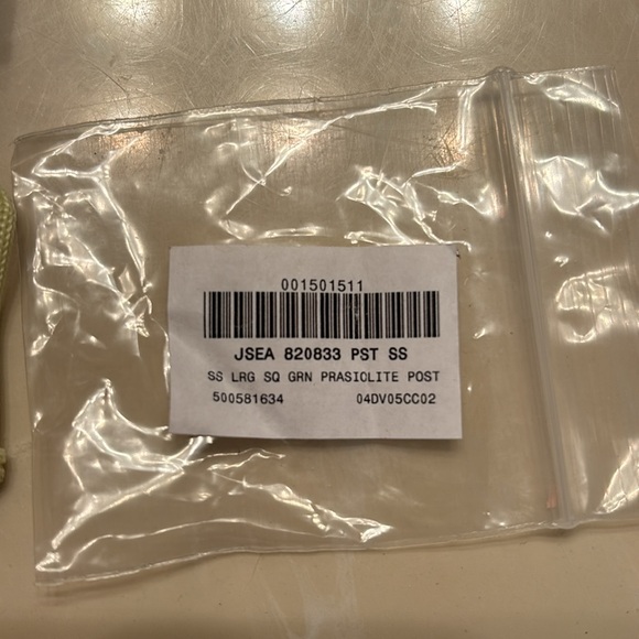 Ross Simmons Princess Cut Earrings - Picture 2 of 3